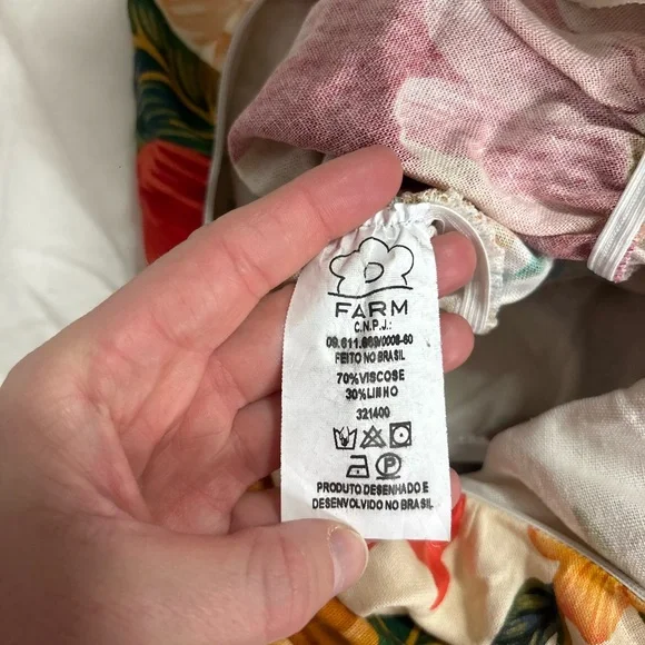 FARM Rio Floral Off-Shoulder Mini Dress - Picture 7 of 8